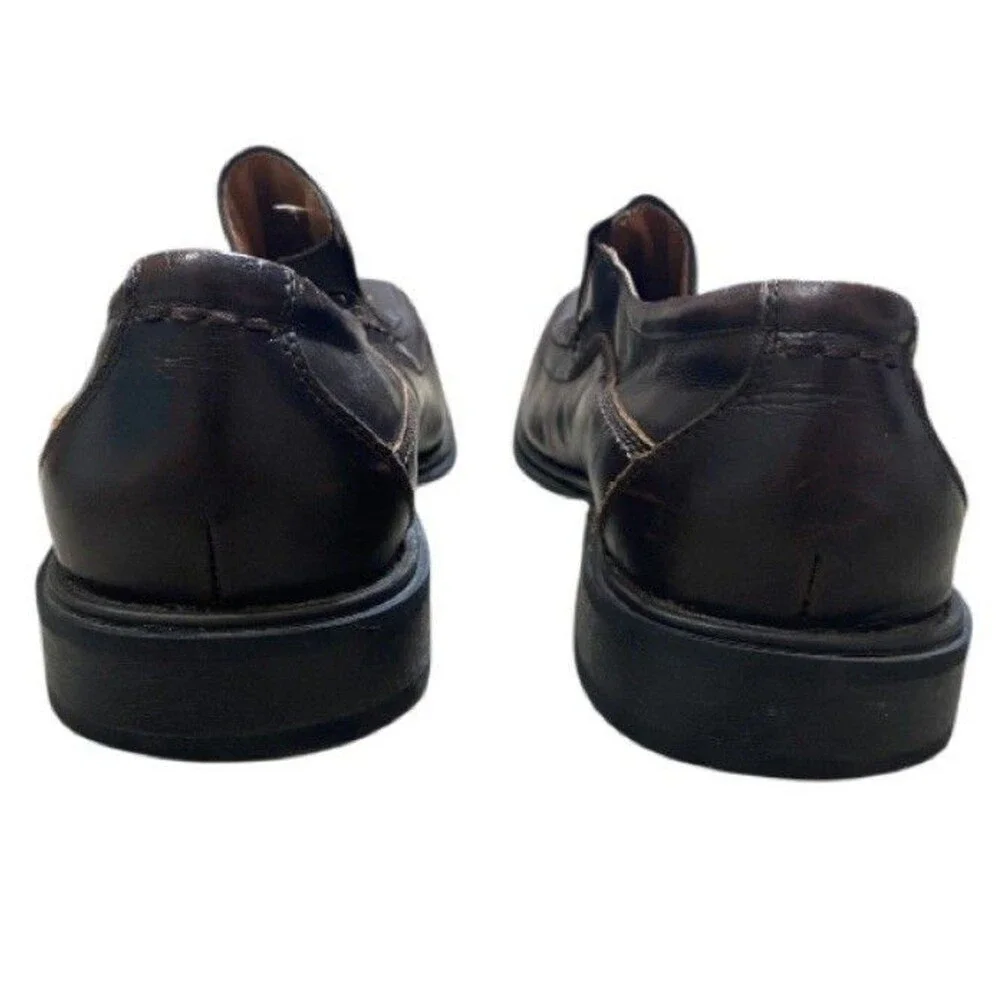 Jeffrey Tyler Men's Brown Leather Lincoln Dress Shoes Size 12M